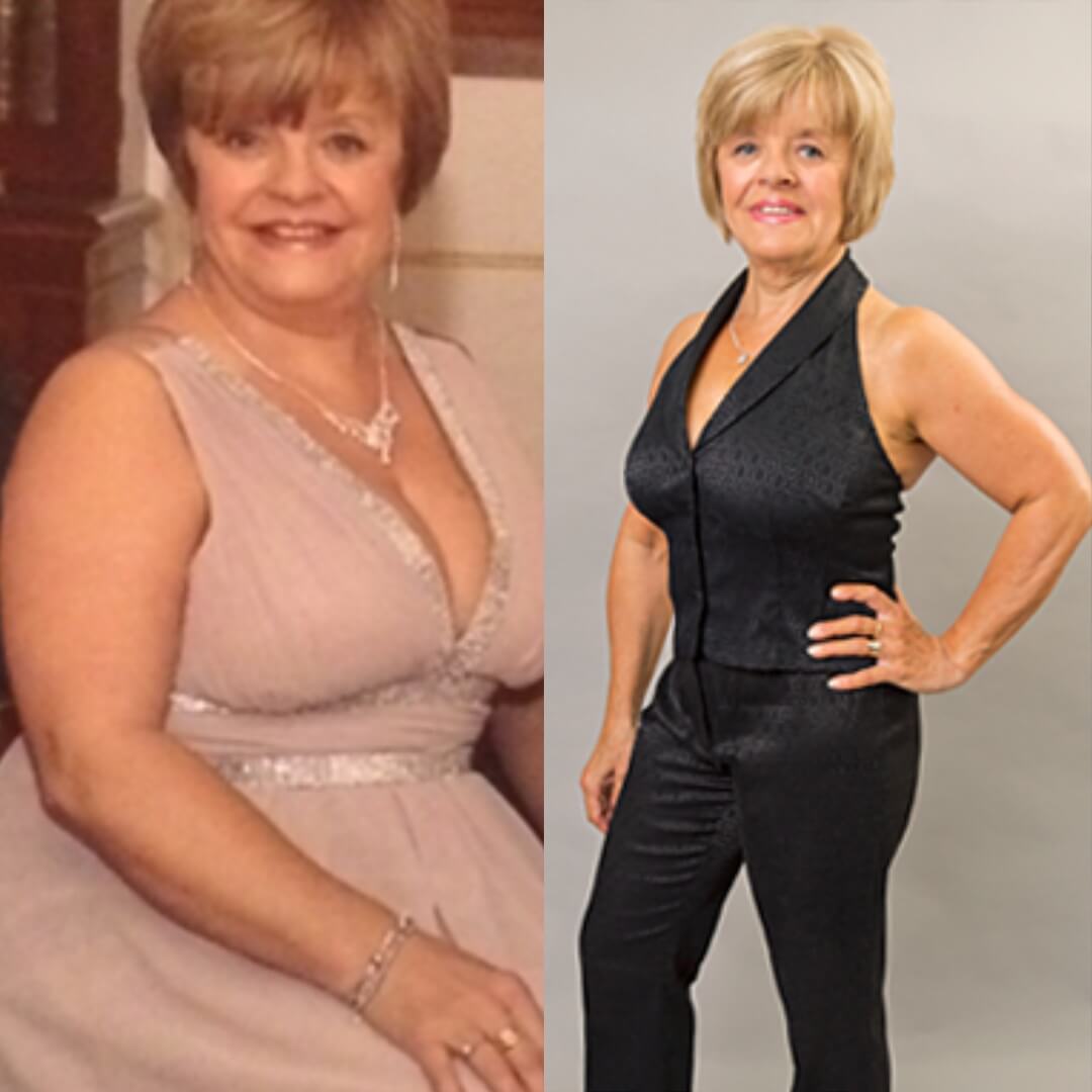 Nikki's progress photographs